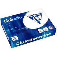 CLAIREFONTAINE Drucker- und Kopierpapier Clairefontaine Kopierpapier 160g/m² weiß DIN A4 250 Blatt