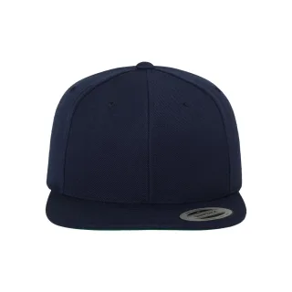 Flexfit - "Classic" Snapback Mütze für Herren/Damen Unisex (Marineblau)