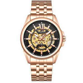 Handgefertigte Uhr Anthony James Limited Edition Mystique Automatic Rose Watch