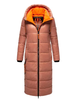 Navahoo Damen Wintermantel Schmuseengel – Lang & Elegant Warm