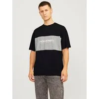 Jack & Jones Rundhalsshirt JJELEGACY BLOCKING TEE SS O-NECK NOOS