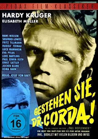 Gestehen Sie Dr. Corda! - Packender Kriminalfilm mit Starbesetzung (Pidax Film-Klassiker)