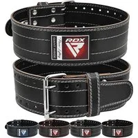 RDX Arbeitsstützgürtel RDX 4 Zoll Leder Gewichtheben Gürtel, Weightlifting belt USPA genehmig, am besten geeignet für Gewichtheben
