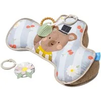 TAF TOYS Lernspielzeug Babykissen Bär für die Bauchlage mit 2 Spielzeugen (1-St)