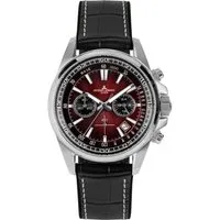 Jacques Lemans Chronograph Liverpool 1-2117ZP, Quarzuhr, Armbanduhr, Herrenuhr, Lederarmband, analog, Tag