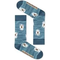 GreenBomb Socken Socks Icebear Hunt 2 Bio-Baumwoll-Mix, Polyamid, Elasthan, kreative Designs