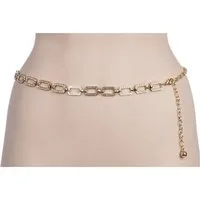 Cassandra Accessoires Kettengürtel Damen Taillenkette Gold - mit funkelnden Straßsteinen