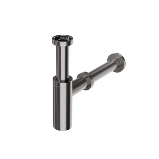 Steinberg Serie 100 Design-Siphon, Gunmetal gebürstet 100 1696 BGM