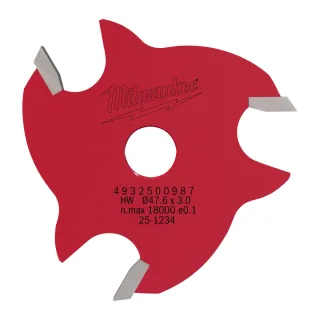 Milwaukee Scheibenfräser für 8 mm Schaft 3 mm - 4932500987