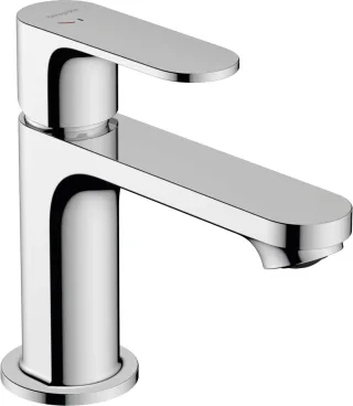 Hansgrohe Einhebel-Waschtischmischer Rebris S 80 CoolStart mit Zugstange chrom,72137000 72137000