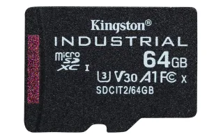 Kingston Industrial | sdcit2/64gbsp | Flash-Speicherkarte - 64