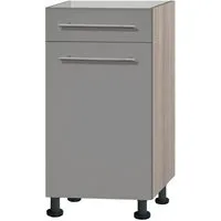 OPTIFIT Unterschrank Bern 40 cm breit, mit Tür und Schubkasten, mit höhenverstellbaren Füßen