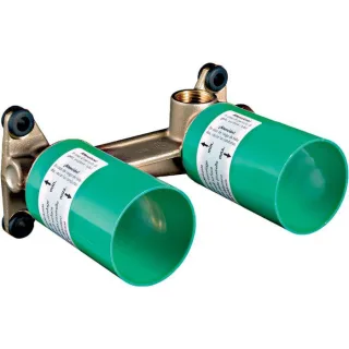 hansgrohe Axor Grundkörper 13623180 DN 15, für 2-Loch-Waschtischarmatur