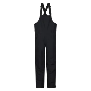 Mountain Warehouse Eris Skihose für Herren, wasserdicht, mit Latz vorne, Schwarz