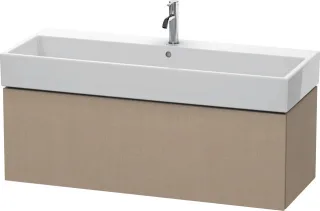Duravit L-Cube Waschtischunterbau wandhängend Leinen Matt 1184x459x394 mm - LC617907575 LC617907575