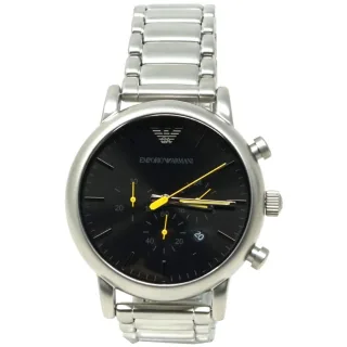Emporio Armani AR11324 Luigi Chronograph Silber Uhr
