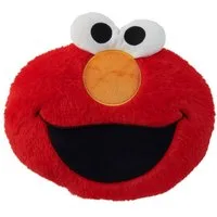 United Labels® Dekokissen Sesamstraße Elmo Kissen Plüsch Dekokissen Zierkissen 28 x 24 cm