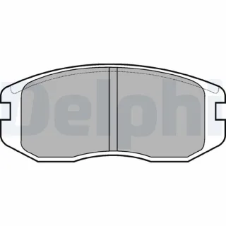 Delphi Bremsbel?ge vorne Daihatsu Mitsubishi Proton LP736