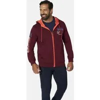 Jan Vanderstorm Kapuzensweatjacke RODERICH aus atmungsaktiver Baumwolle