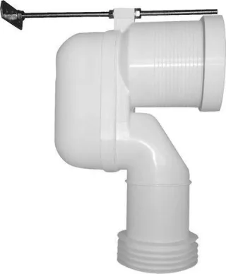 Duravit Ablaufbogen Weiß 351x134x240 mm - 8990250000 8990250000