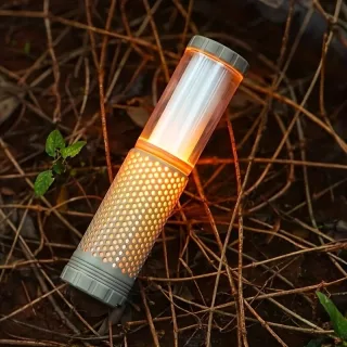 IPRee Rechargeable Honeycomb Camping Light Multi-functional Portable Telescopic Waterproof Work Flashlights for Camping