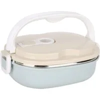FELIXLEO Lunchbox Thermo Bento Lunchbox mit Edelstahl Wärmedämmung, Einzelschicht 800ml