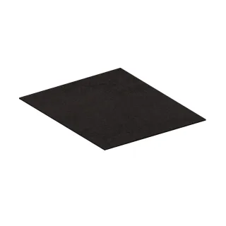 Keuco Abdeckplatte Edition 11 Art 49031, 400 x 4 x 483 mm Keramik Basalt, 49031820400 49031820400