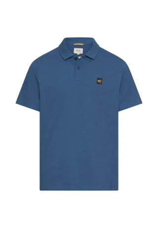 camel active - Poloshirt aus reiner Baumwolle indigo blue - Gr. - XL