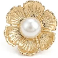 MarJo Pins Pin Flower 02 gold