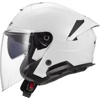 LS2 Motorradhelm OF618 Verso II Jethelm, vorbereitet für Kommunikationssystem,Notfallsystem-Polsterung (EQ