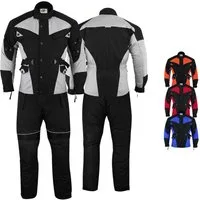 German Wear Motorradkombi GW302K (Spar-Set, 2-tlg., mit Protektoren, Motorradjacke & Motorradhose) 2-teiler Motorradjacke + Motorradhose