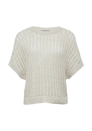 comma - Strickpullover beige - Gr. - L