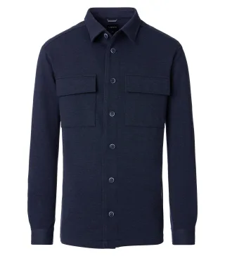 VENTI - Hemdjacke blau - Gr. - 60