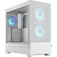 Pop Air RGB White TG Clear Tint, Tower-Gehäuse weiß