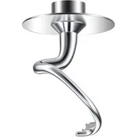 BlingBin Knethaken Spiralförmiger Knethaken für Kitchenaid Standrührer, Zubehör für K45, K45SS, KSM75, KSM90, KSM95, KSM100, KSM103, KSM110 oder KSM150., für Kitchenaid 4.5/5QT Edelstahl Knethaken spülmaschinenfest