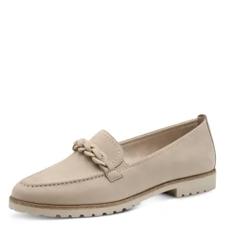 Tamaris - Da.-Slipper taupe - Gr. - 40