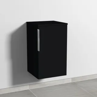 Sanipa 3way Unterschrank mit 1 Tür, Schwarz-Matt, UF13908 UF13908