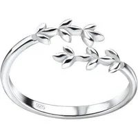 Monkimau Zehenring Zweig Zehenring 925 Silber
