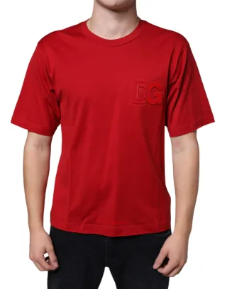 Dg Logo T-Shirt Rot