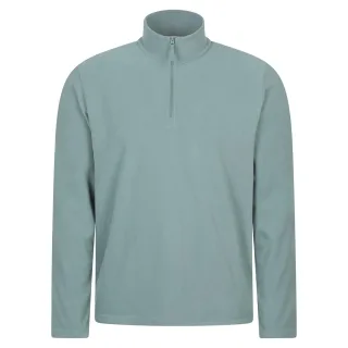 Mountain Warehouse - "Camber II" Fleece für Herren, mit halbem Reißverschluss (Blassgrün)