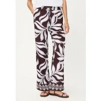 Olsen Stoffhose Hose mit Bordürensaum