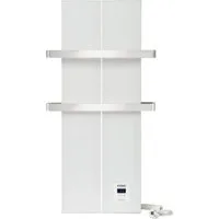 Finesa Elektrischer Badheizkörper mit smartem Thermostat, Wärmeabgabe 400-1200W, 5 Jahre GARANTIE