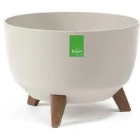 KAGM Pflanzschale Blumenschale mit Füßen Blumentopf Pflanztopf