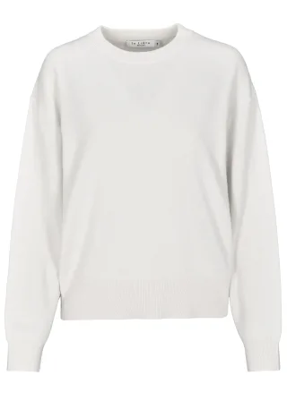 IN LINEA - Rdh. Pullover ivory - Gr. - 36
