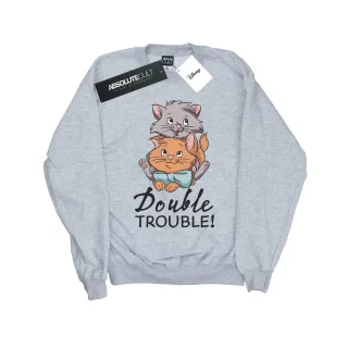 Disney - "The Aristocats Double Trouble" Sweatshirt für Mädchen (Grau)