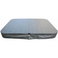 PureHaven Pool-Abdeckplane 215x215 cm, verschließbar, windsicher, Verschließbar mit robusten Schnallen – windsicher und wetterfest