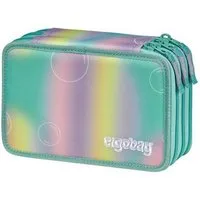 ergobag Federmäppchen Maxi Mäppchen, (41-tlg), mit Stiften befüllt