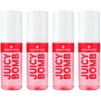 Essence Körperspray JUICY BOMB sweet drop body mist 101, 4-tlg.