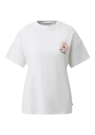 qs - T-Shirt weiß - Gr. - XL