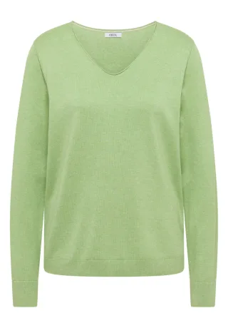 Cecil - Basic Pullover grün - Gr. - XXL
